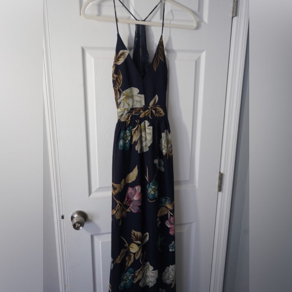 Windsor Floral Open Back Maxi Dress